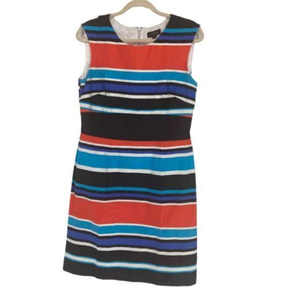 Tahari Arthur S. Levine Women Multi Color‎ Sheath Dress